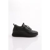 DGN Kadın Sneaker Spor Ayakkabı, Siyah, 38 Numara, 123-2499