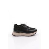 DGN Kadın Sneaker Spor Ayakkabı, Siyah, 40 Numara, 412190