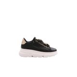 DGN Kadın Sneaker Spor Ayakkabı, Siyah-Beyaz, 38 Numara, ES852-2007