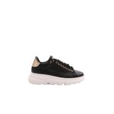 DGN Kadın Sneaker Spor Ayakkabı, Siyah-Beyaz, 38 Numara, ES864-2007