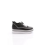 DGN Kadın Sneaker Spor Ayakkabı, Siyah Beyaz, 40 Numara, PM128-K087-1211