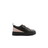 DGN Kadın Sneaker Spor Ayakkabı, Siyah Siyah, 37 Numara, ES863-2007