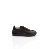 DGN Kadın Sneaker Spor Ayakkabı, Siyah Süet, 40 Numara, 34610-1342