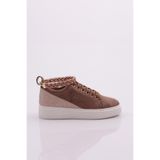 DGN Kadın Sneaker Spor Ayakkabı, Vizon Süet, 40 Numara