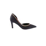 DGN Kadın Stiletto, Siyah Saten, 38 Numara 8800003093335