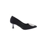 DGN Kadın Topuklu Ayakkabı, Siyah Velvet, 38 Numara 8800002902751