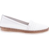 DGN P25-22Y Kadın Soft Anatomıc Footwear Derı Ayakkabı - Beyaz
