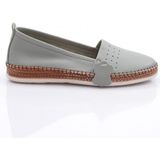 Dgn P25 Kadin Soft Anatomic Footwear Deri Ayakkabı - Avokado