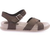 Dgn P31-23Y Kadin Çapraz Bantli Sandalet - Haki - Haki