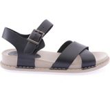 Dgn P31-23Y Kadin Çapraz Bantli Sandalet - Siyah