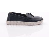 Dgn P39 Kadin Ip Desenli Comfort Ayakkabi - Lacivert