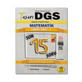 DGS Matematik Son 15 Garanti Serisi 4 Soru Kitapçığı - Tasarı Eğitim Yayınları