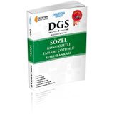 DGS Sözel Konu Özetli Tamamı Çözümlü Soru Bankası