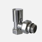 Dgvision Köşe Radyatör Vanası Krom 1/2"