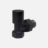 Dgvision Köşe Radyatör Vanası Siyah 1/2"