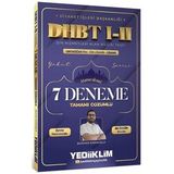 Dhbt 1-2 Ortaöğretim Önlisans Lisans Çözümlü 7 Deneme Burhan Karakışla Yediiklim