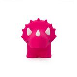 Dhink Triceratops Silikon 14x12x17 cm Pembe Gece Lambası