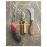 Dht Budama Testeresi 34CM Brc Aşı Bıçağı Bağ Budama Çakısı Budama Makası 3lü Set - 34CM 26CM 21CM