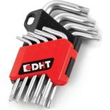 DHT D04241009 Dht 9'Lu Torx Allen Anahtar Set