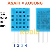 DHT11 Isı Nem Sensörü Sıcaklık Ölçme Sensör Arduino Aosong=Asair