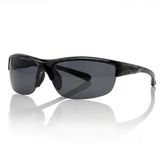 Di Caprio Dc3033black Parlak Siyah Oval Yarım Çerçeve Polarize Camlı Erkek Güneş Gözlüğü