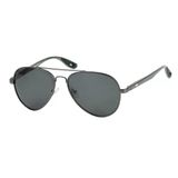Di Caprio Dc4014gun Metalik Gri Füme Premium Çerçeve Damla Model Aviator Polarize Camlı Erkek Güneş Gözlüğü