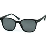 Di Caprio DC4024BLACK Kare Model Premium Çerçeve Polarize Camlı Unisex Güneş Gözlüğü - Mat Siyah