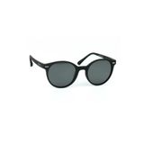 Di Caprio Dc4027black Yuvarlak Oval Mat Siyah Polarize Camlı Unisex Güneş Gözlüğü