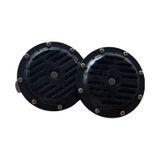 Dı Dıt Korna 12V Rölesiz Super Ton Büyük Siyah Set / Ssko72