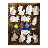 DİA HANDMADECOR 3D HAYVAN FİGÜRLÜ TAŞ BOYAMA SETİ ( ORTA BOY-MEDİUM)