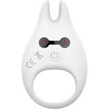 Diablo Şarjlı Titreşimli LED Işıklı Penis Halkası