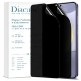Diacube Samsung Galaxy S24 Plus için [Yükseltilmiş 27°] Gizlilik Ekran Koruyucu [2 PAKET] [Hızlı Parmak İzi Kimliği Kilidi] [Anti-Spy PET Film] [Hizalama Jig ile Kolay Kurulum] [Çizik Kendi Kendini