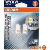 Dıadem Chrome T10 Dipsiz Ampul Wy5w 12v 5w 2 Adet Ampul