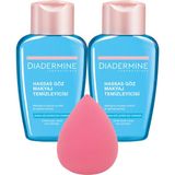 Diadermine Diadermine Hassas Göz Makyaj Temizleyicisi 125 ml x 2 Adet +Makyaj Süngeri