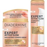 Diadermine Expert Active Glow Sıkılaştırıcı Gündüz Kremi + Aydınlatıcı Serum