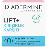 Diadermine Lift+ Kırışık Karşıtı Krem 50 ml Tüm Cilt Tipleri İçin Yaşlanma Karşıtı Hyaluronik Asit