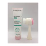 Diadermine Micellar Arındırma Zamanı Yüz Yıkama Jeli 150 ml + Yüz Temizleme Fırçası, Ekru