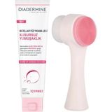 Diadermine Micellar Yüz Yıkama Jeli Kusursuz Yumuşaklık Kuru Hassas Ciltler 150 ml ve Yüz Temizleme Fırçası