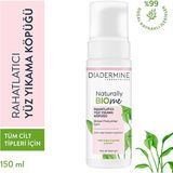 Diadermine Naturally Bio Me Prebiyotik Yulaflı Rahatlatıcı Yüz Yıkama Köpüğü 150 ml – Karma Ciltler İçin Günlük Arındırıcı