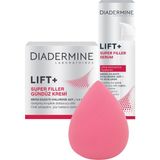 Diadermine +Superfıller Gündüz Kremi + Serum 40 ml +Makyaj Süngeri