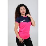 Diadora Aris Kadın Tişört Fuşya Lacivert - Fuşya - Lacivert