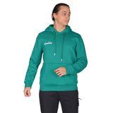 Diadora Bergamo - Erkek Yeşil Pamuklu Spor Sweatshirt - DDBER1030016