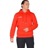 Diadora DDBER1030016 Kırmızı Pamuklu Spor Erkek Sweatshirt