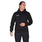 Diadora DDBER1030016 Siyah Pamuklu Spor Erkek Sweatshirt