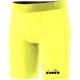 Diadora Flatron Pro Kısa Tayt Neon Sarı