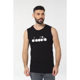 Diadora Siyah Therm Ter Atleti Erkek Nefes Alabilir Kumaş ile Rahat Spor Kullanımı - XL