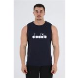 Diadora Therm Erkek Koyu Lacivert Kolsuz T-shirt - 1atl01-koyu Lacivert