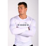Diadora TSRT-ZN Beyaz Uzun Kollu Erkek T-shirt