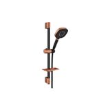 DIAMOND Coral Soft Siyah Bronz Sürgülü Sistem Duş Seti