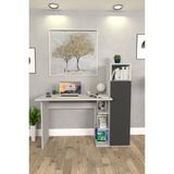 Diamond Dolaplı Çalışma Masası Antrasit - 120 x 122 x 45